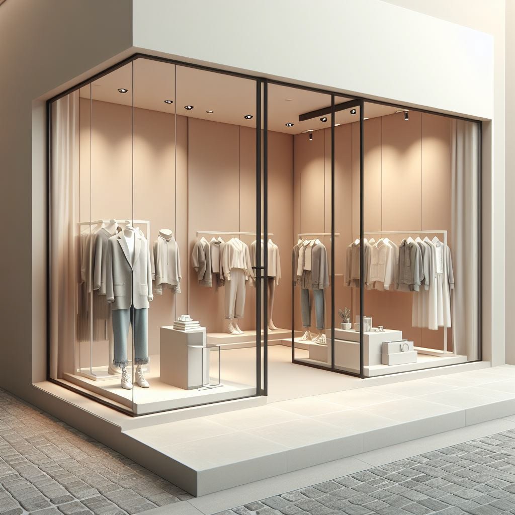 Graphic depicting a color palette of Stone Brown, Dark Navy, Beige, and Cream White along with corresponding hex color codes.